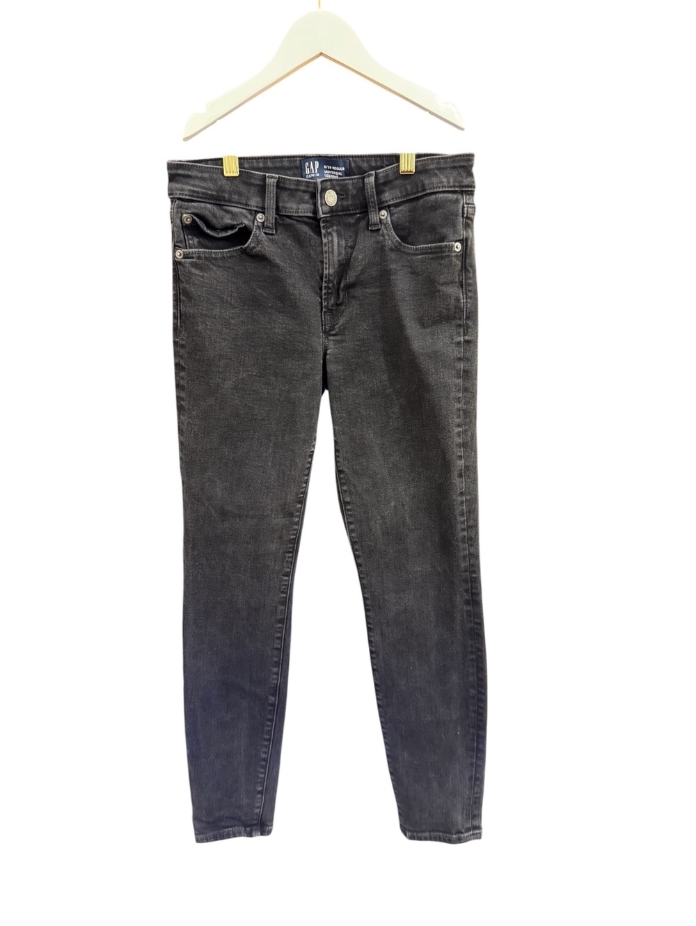 Gap Denim Universal Legging Jeans Women’s 6/28R Black High Rise Skinny Stretch